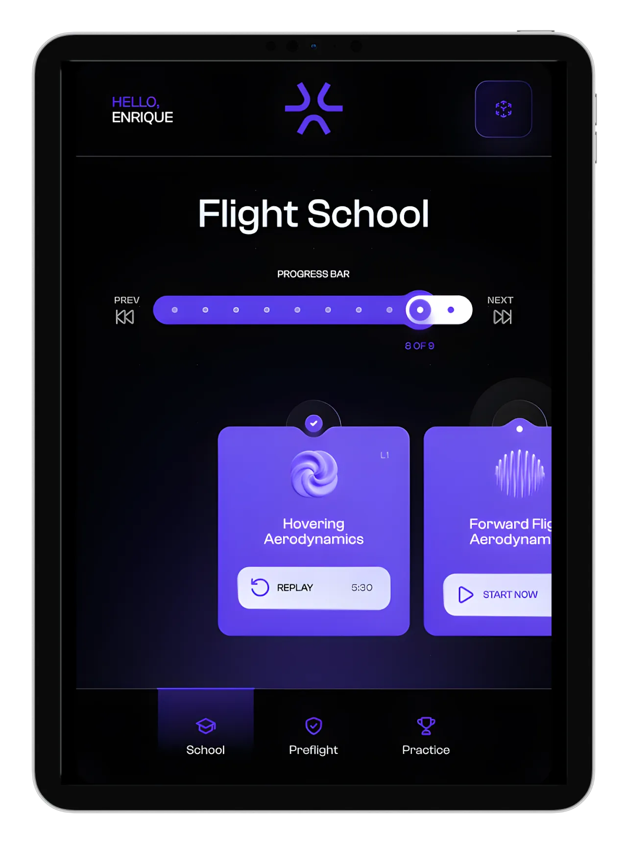 Mauna Loa Helicopter interface screenshot 4